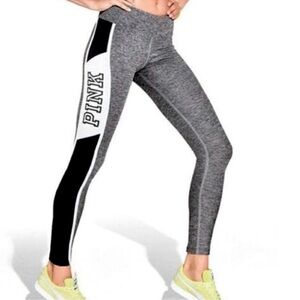 PINK Victoria's Secret Ultimate Women's Gray and Black Leggings